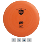 DISCMANIA P-LINE FLEX P2 Orange Discgolfi ketas
