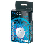 DONIC P40+ Coach 2** Lauatennisepallid, 6 tk
