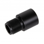 Cyma 14 mm CW kuni CCW summuti adapter - Must