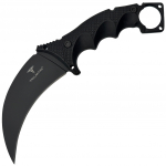 Takumitak Midnight Black/Coyote Brown Karambit nuga