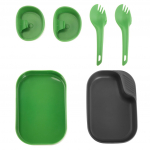 Wildo Camp-A-Box Duo Hele Roheline Reisikomplekt - Suhkruroog