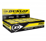 DUNLOP PRO WSF/PSA Official Squashipallid, 12 tk.
