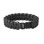 Helikon-Tex Survival Paracord Bracelet Black K&auml;ev&otilde;ru pandlaga