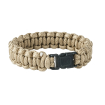 Helikon-Tex Survival Paracord Bracelet Coyote K&auml;ev&otilde;ru pandlaga