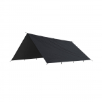TigerWood 3x4 Black Thermo k&auml;mpingumattega tarp