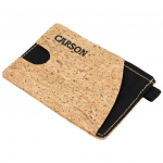 Carson CorkTek veekindel rahakott - must