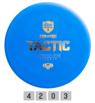 DISCMANIA HARD EXO TACTIC Evolution Blue Discgolfi ketas