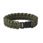 Helikon-Tex Survival Paracord Bracelet Olive Green K&auml;ev&otilde;ru pandlaga
