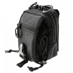 Mil-Tec Hextac Belt Pouch Black Seljakoti kott