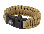 Paracord 8'' Coyote K&auml;ev&otilde;ru kompassiga