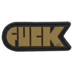 101 Inc. 3D F*ck OD Green 444130-5138 Militaarne embleem