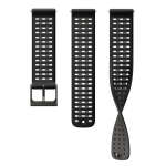 SUUNTO 22 ATH9 SILICONE STRAP BLACK S+M Spordikella rihm
