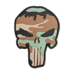 101 Inc. 3D Punisher Woodland 444130-5289 Militaarne embleem