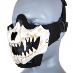 Stalkeri-t&uuml;&uuml;pi kaitsemask Wosport EVO Fangs uuendus - Valge