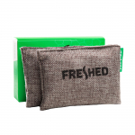 Freshed Grey Eco Antibakteriaalsed v&auml;rskendavad kotid kingadele ja kottidele, 2 tk.