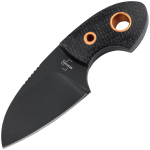 Boker Plus Gnome D2 All Black Copper Fikseeritud teraga nuga