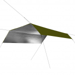 TigerWood 4,5x4,5m Olive Thermo k&auml;mpingumattega tarp