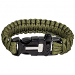 Paracord Highlander v&auml;lisrandmepael tules&uuml;&uuml;tajaga - Oliivroheline