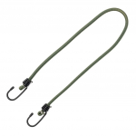 BUNGEE CORD HIGHLANDER V&Auml;LITINGIMUSTES 8 MM X 75 CM 12 TK - OLIVE
