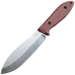 LKW Modern Nessmuk Micarta by Radosław Łęgowik Brown Fikseeritud teraga nuga
