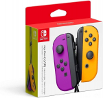 Nintendo Joy - Con (L)/(R) - Neon Purple/Neon Orange