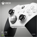 Microsoft Official Xbox One - Elite Wireless Controller - Series 2 - Core Edition - White