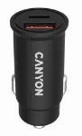 Autolaadija CANYON C-20B03 30W/QC3.0 18W