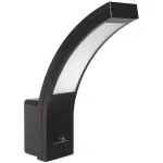 Maclean MCE343B v&auml;listingimustes kasutatav seinale paigaldatav LED-valgusti, 10 W, 800 lm, 4000 K, IP54