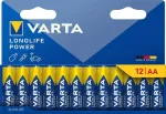 "Varta Longlife Power" leelispatareid, 12 tk, AA (LR6)