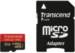 "CARD microSD Card 32GB Transcend SDHC UHS1 600x w/Adap."