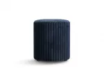 Pouf, "Dia", 1 Seat, 40x40x45, Navy Blue
