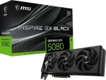 MSI GeForce RTX 5080 16G INSPIRE 3X OC BLACK graafikakaart