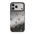 12 O'clock - iPhone 17 Pro Max Case, Elite Mirror Dark (MagSafe) / Gold