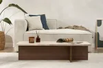 Kohvilaud, Hanah Home, travertiin Milano p&auml;hklipuu, 120 x 30 x 45