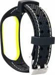 Sport Strap Xiaomi Mi Band 3/ 4 Black-Lime