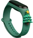 Xiaomi Mi Band 3/4 Light Green Xmas Christmas Tree
