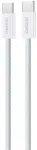 L6C USB-C &ndash; USB-C PD 60 W, 2 m, valge
