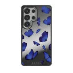 Spring Court - Samsung Galaxy S25 Ultra Case, Elite Mirror Dark (Magnetic) / Silver