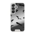 Draco - Samsung Galaxy S25 Plus Case, Elite Mirror Light (Magnetic) / Silver