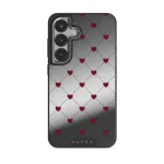 Love Letter - Samsung Galaxy S25 Case, Elite Mirror Dark (Magnetic) / Silver