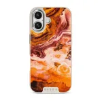 Pumpkin Spice - Orange iPhone 17 Case, Elite Light (MagSafe) / Silver