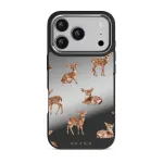 Bambi - iPhone 17 Pro Case, Elite Mirror Dark (MagSafe) / Silver