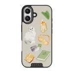 Soft Era - iPhone 17 Case, Elite Dark (MagSafe) / Silver