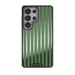 Peppermint - Samsung Galaxy S25 Ultra Case, Elite Mirror Dark (Magnetic) / Silver