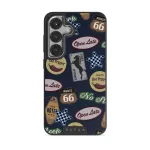 Open Late - Samsung Galaxy S25 Case, Elite Dark (Magnetic) / Silver