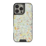 Rainbow Crush - iPhone 16 Pro Case, Elite Dark (MagSafe) / Silver