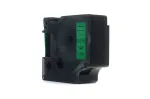 Ribbon JetWorld Replacement Dymo D1 Black on Green, 24mm x 7m (53719)