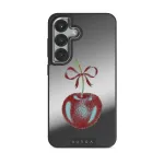 Pick It - Samsung Galaxy S25 Plus Case, Elite Mirror Dark (Magnetic) / Silver