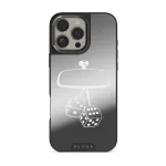 City Lights - iPhone 16 Pro Case, Elite Mirror Dark (MagSafe) / Gunmetal