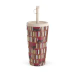 Ex Libris - Travel Mug, 500 ml / Straw
